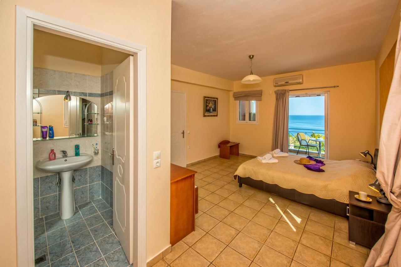 Spathíon Villa Skala Seaview By Villa Plus מראה חיצוני תמונה