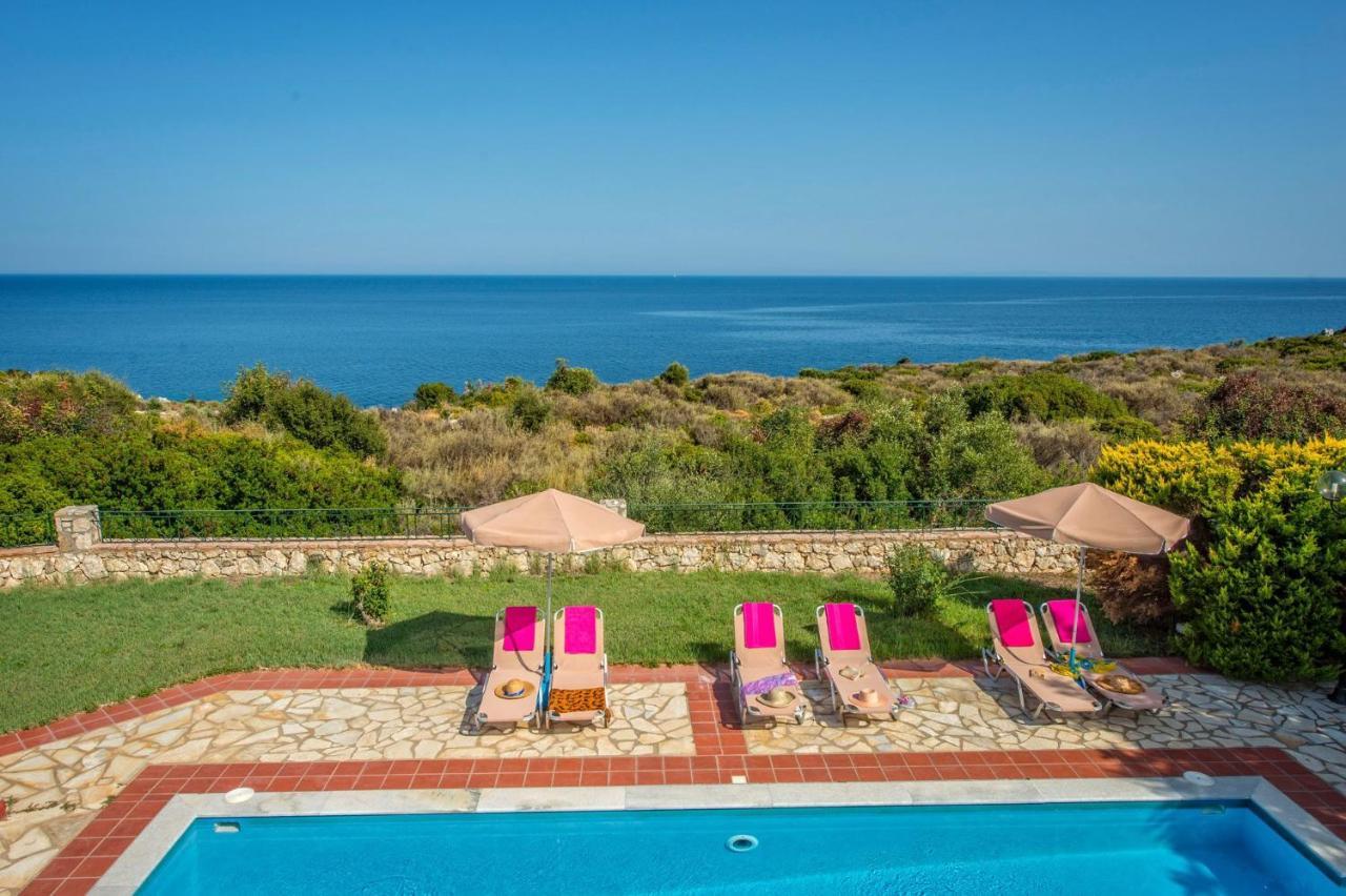 Spathíon Villa Skala Seaview By Villa Plus מראה חיצוני תמונה
