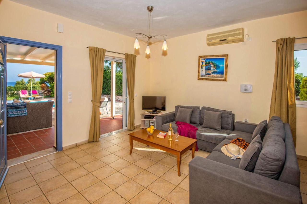 Spathíon Villa Skala Seaview By Villa Plus מראה חיצוני תמונה