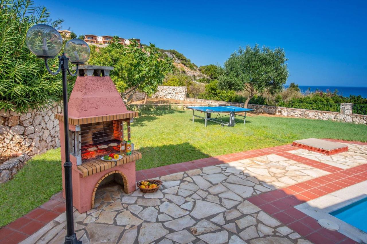 Spathíon Villa Skala Seaview By Villa Plus מראה חיצוני תמונה
